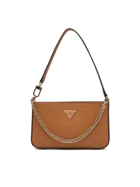 Τσάντα Guess καφέ