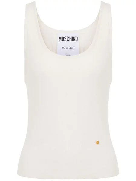 Top Moschino alb