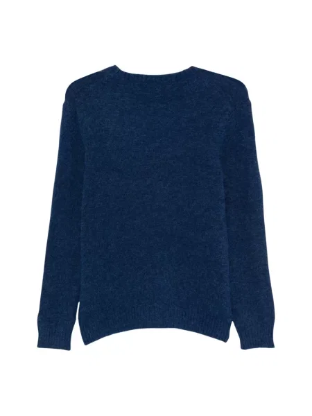 Sweter Mc2 Saint Barth z alpaki niebieski
