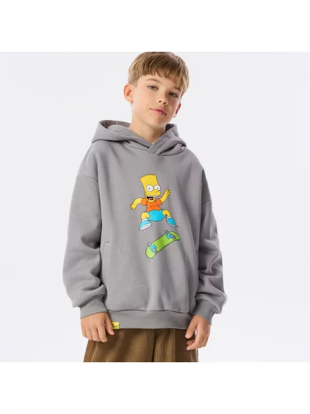 Reserved Mikina The Simpsons tmavě šedá