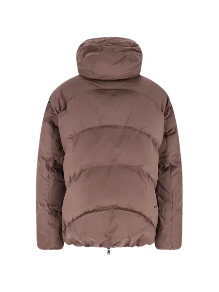 Bunda Oakley s kapucí hnědá