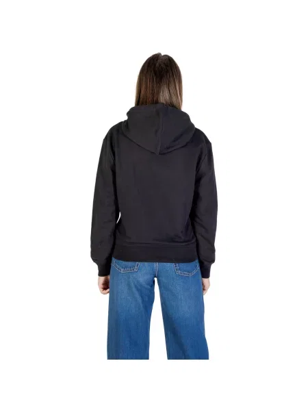Calvin Klein Jeans Majica dugih rukava Ls Monogram Terry Po crna