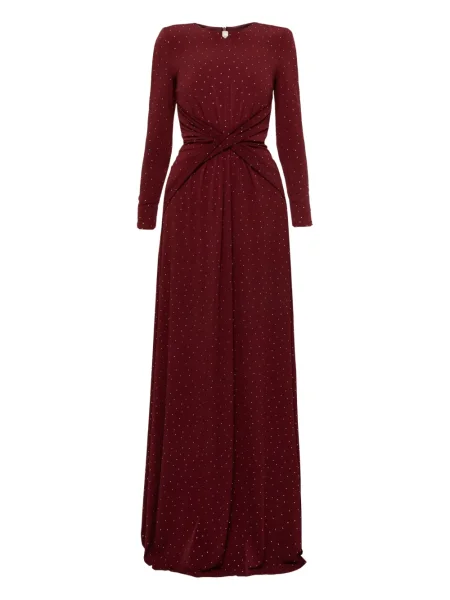 Rochie maxi Nissa de costum roșu