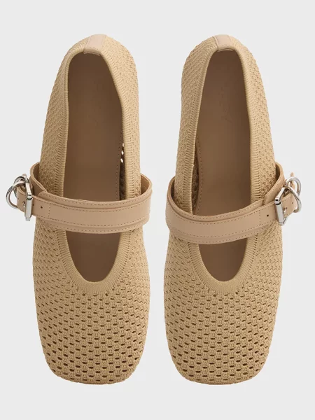 Балетки Prpy бежевые