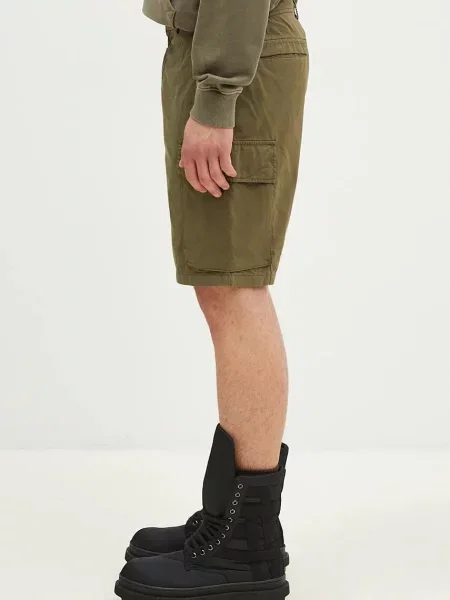 Μικρός σορτς cargo Woolrich πράσινο