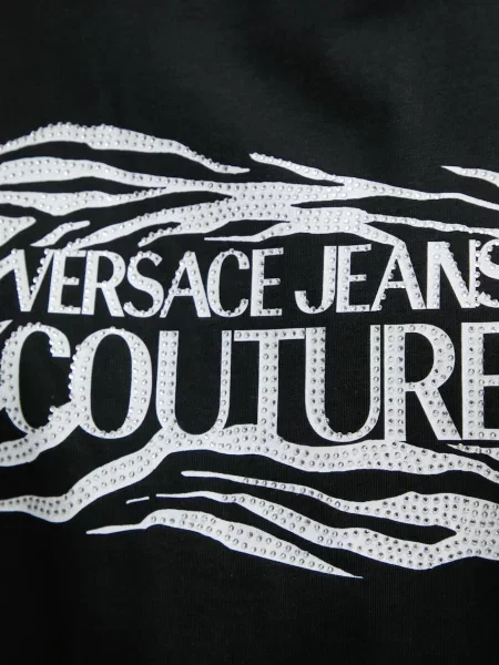 Versace Jeans Couture Póló Regular Fit fekete