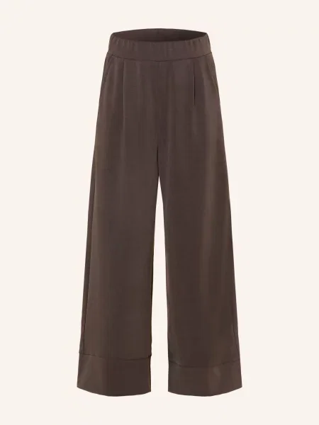 Culottes Rich & Royal hnědé
