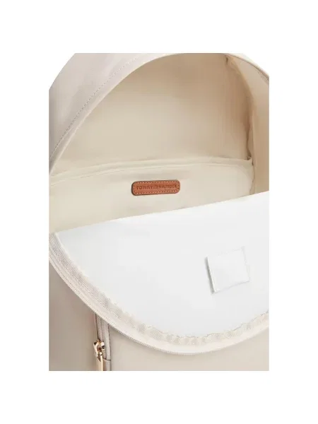 Ruksak Tommy Hilfiger Popette Dome Backpack Écru béžová