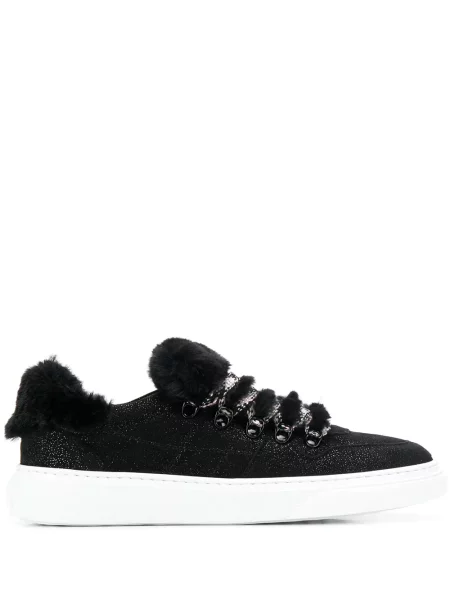 Sneakerși Hogan H365 negru