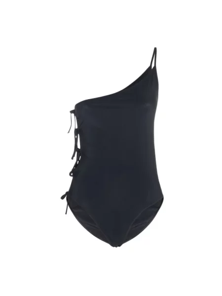 Stroj jednoczęściowy Rick Owens z odkrytymi ramionami czarny