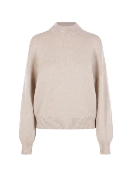 Pulover Brunello Cucinelli cu paiete