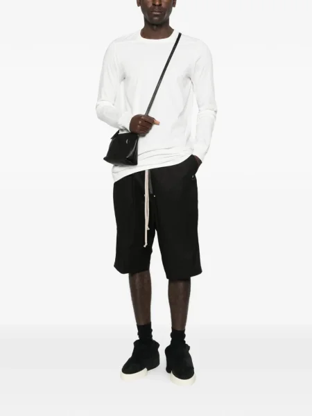 Tricou Rick Owens lung alb