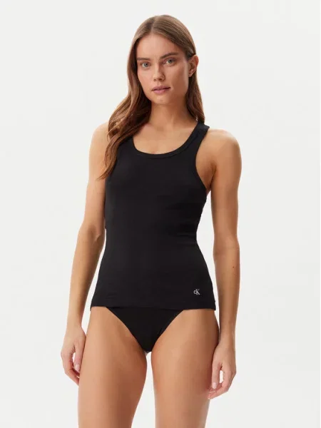 Calvin Klein Underwear Σετ 3 τοπ Regular Fit μαύρο