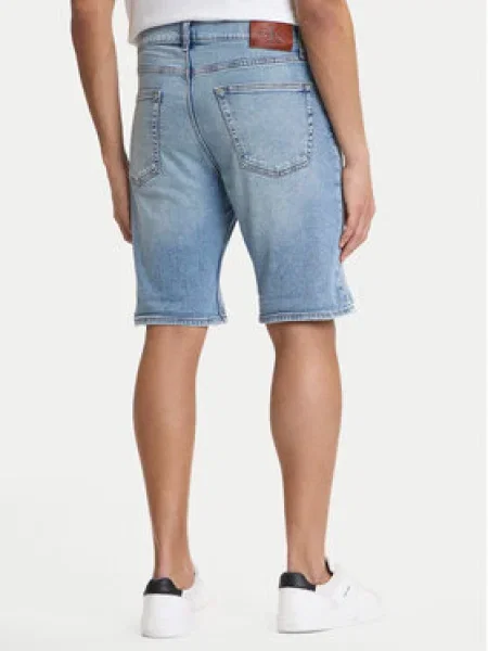 Calvin Klein Jeans Farmer rövidnadrág kék