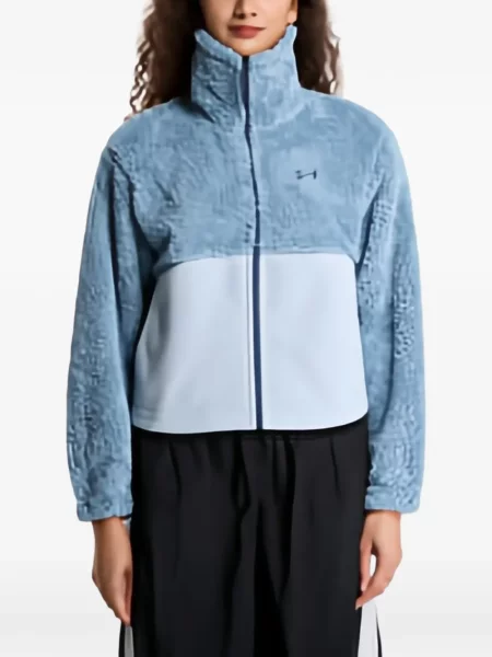 Geacă Under Armour din fleece albastru