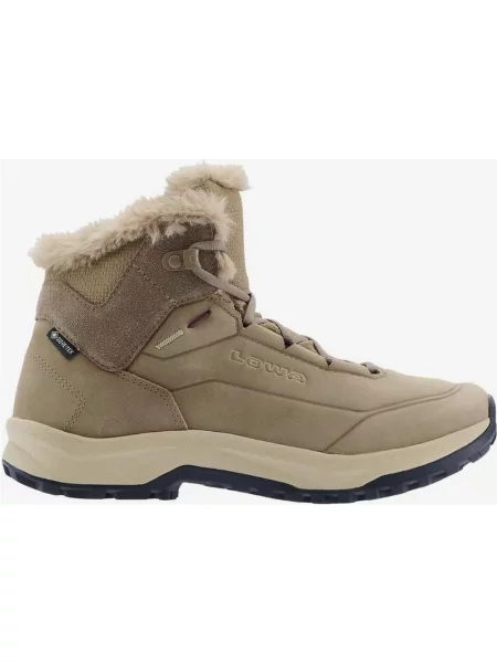 Buty trekkingowe kobiece Lowa Kaloya Winter Mid GORE-TEX beżowy