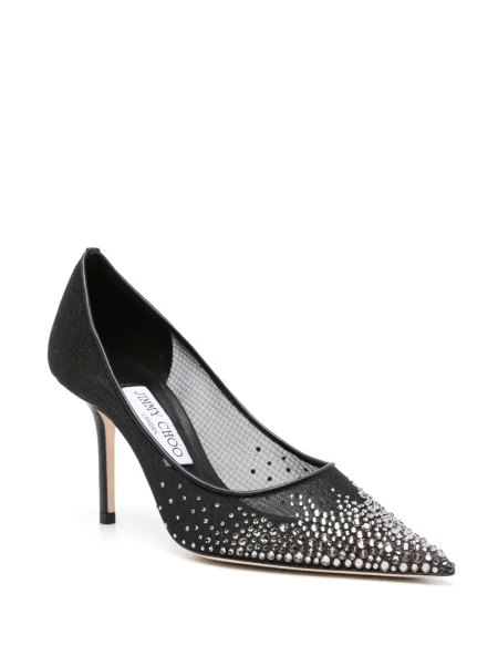 Bateliai Jimmy Choo su kristalais juoda