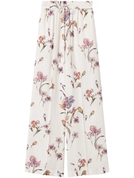 Pantaloni Twinset alb