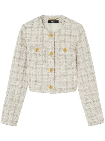 Geacă Versace din tweed