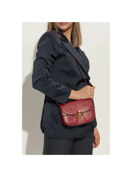 Torebka Furla skórzana czerwona