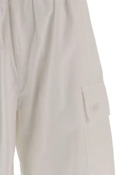 Șnur de strângere pantaloni scurți cargo Autry alb