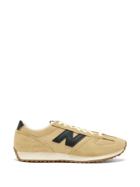 Sneakerși New Balance 327 din piele de căprioară alergare cu broderie alb