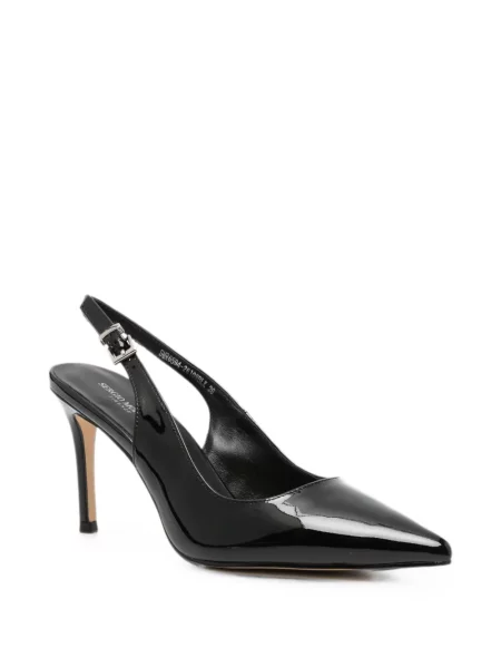 Pantofi cu toc Sergio Moretti Firenze slingback negru
