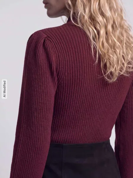 Sweter z bufiastymi rękawami model ONLKATIA' Only
