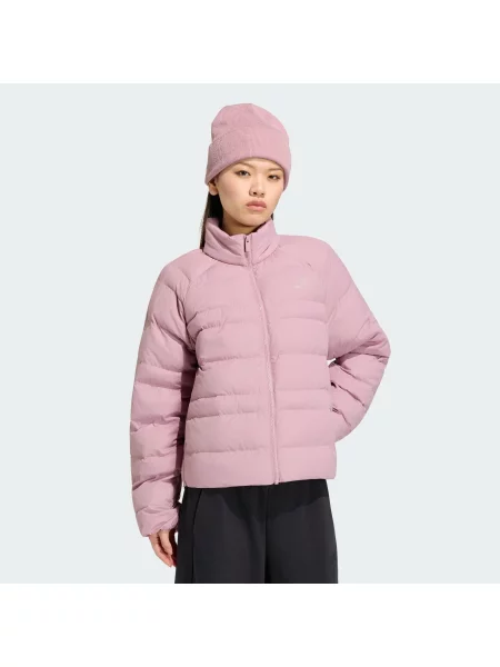 KURTKA ESSENTIALS PACKABLE INSULATED fioletowa