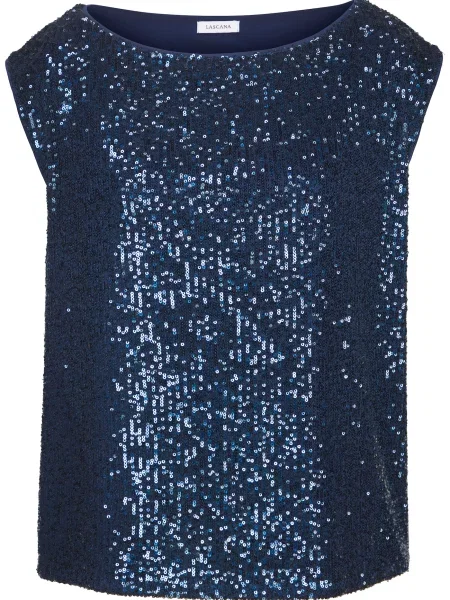 LASCANA Tricou bleumarin