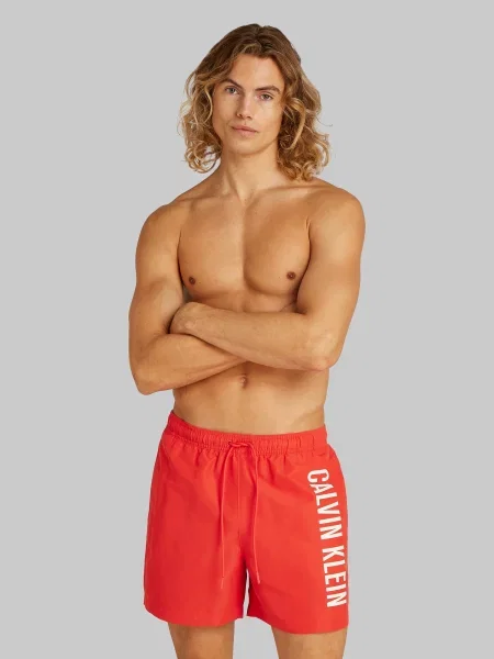 Fürdőruha Calvin Klein Swimwear piros