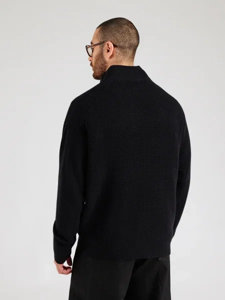 Calvin Klein Jeans Pulover negru alb