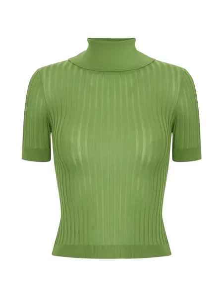 Pulover Elisabetta Franchi cu autograf verde