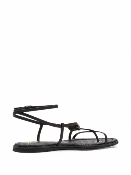 Sandale Sam Edelman fără toc cu strasuri negru