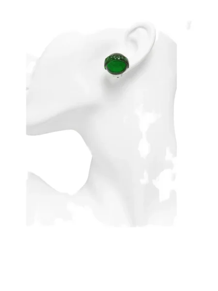 Обеци Fiorucci зелено