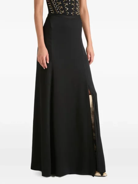Fusta maxi Temperley London negru