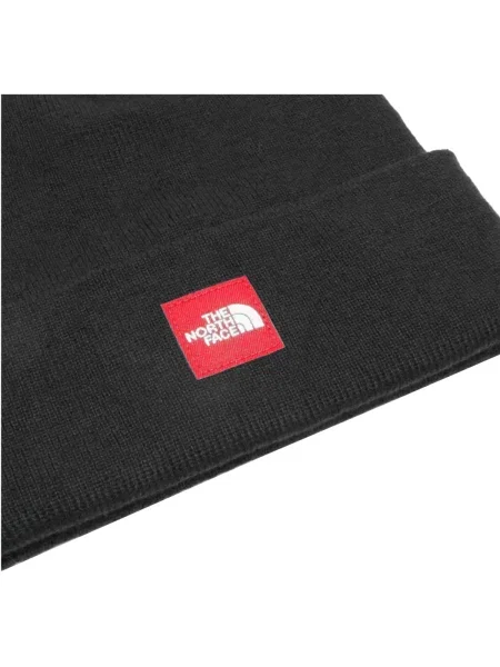 Sapka The North Face TNF Red Box Beanie TNF Black Universal fekete