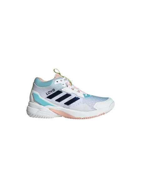 Încălțăminte pentru sporturi de interior adidas Crazyflight 6 Mid Alb albastru