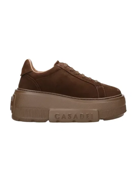 Sneakersy Casadei brązowe