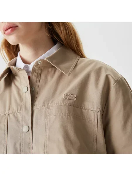 Lacoste куртка коричнева