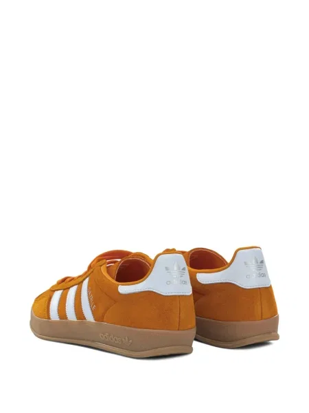 Tenisice Adidas Gazelle s vezicama od brušene kože narančasta