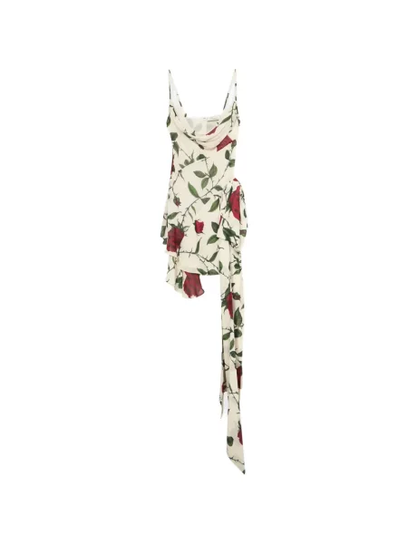 Rochie mini Blumarine cu imagine drapată roz