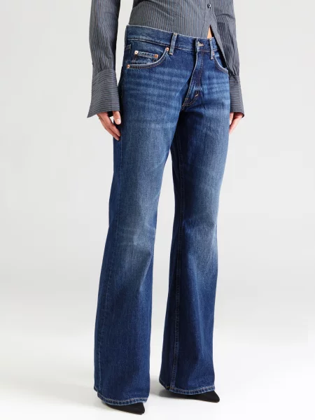 WEEKDAY Džínsy Helix denim modrá