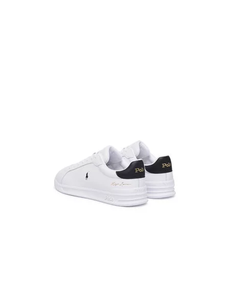 Boty Polo Ralph Lauren HERITAGE COURT SIG-SNEAKERS-LOW TOP LACE bílé