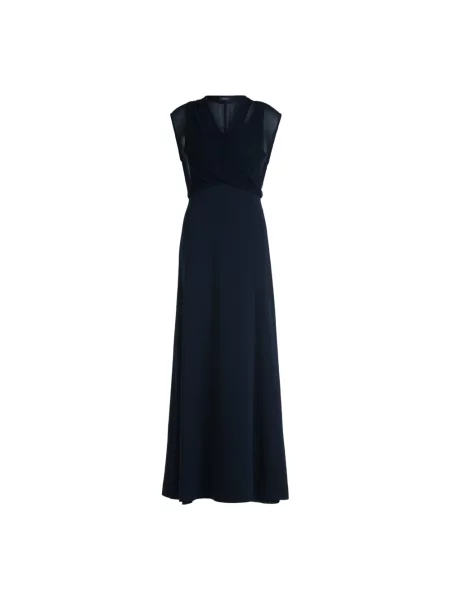 Sukienka wieczorowa Vera Mont wiązana niebieska