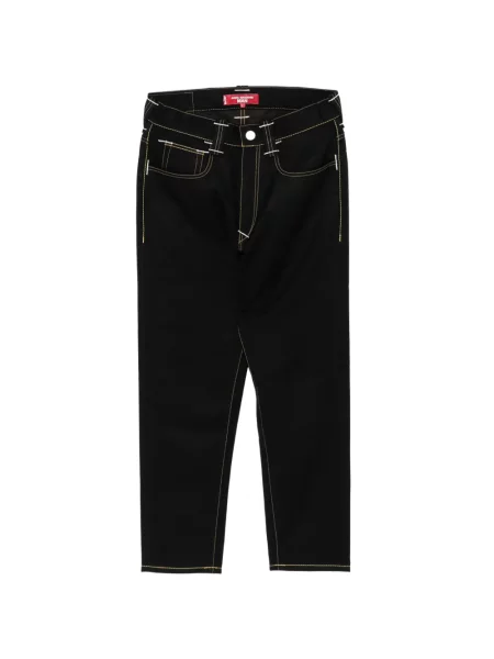 Pantaloni Junya Watanabe Man de lână negru