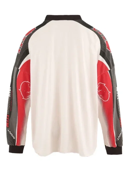 Lung tricou Saint Mxxxxxx alb