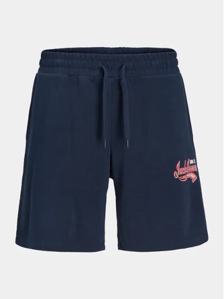 Jack & Jones Junior Спортни шорти Logo Тъмносин