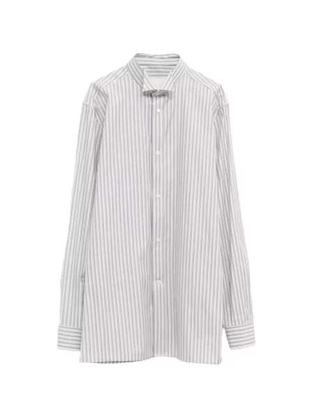 Lung cămașă Maison Margiela cu dungi alb