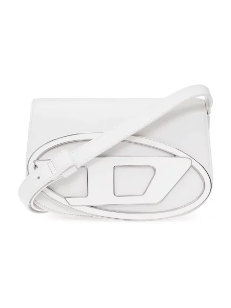 Diesel torebka skórzana M shoulder bag biały